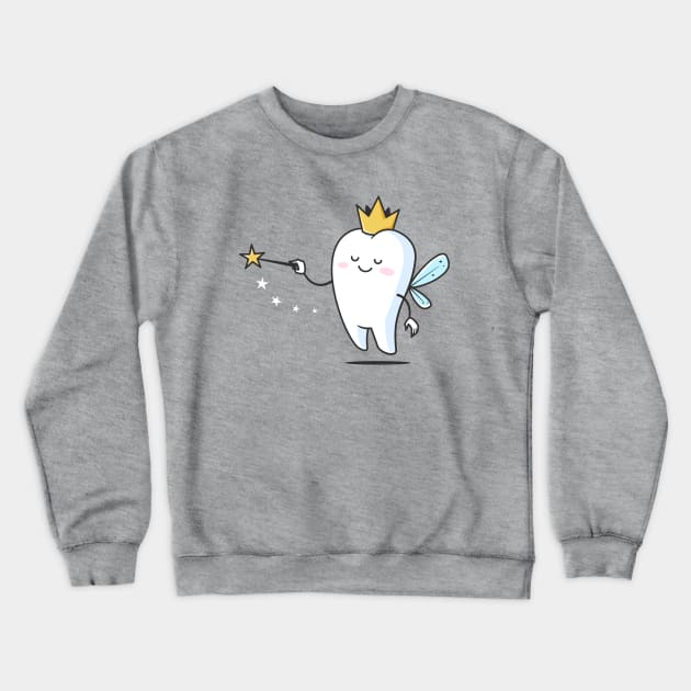 Tooth Fairy Crewneck Sweatshirt by zoljo